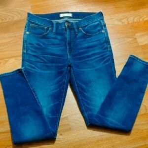 Madewell Jeans 9" High Rise stretch Size 27
